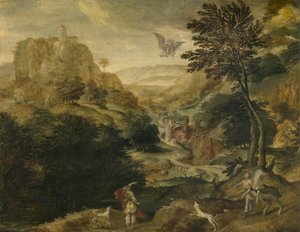 ガニメデの拉致 作： Paul Bril